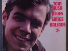 TOM RUSH: Blues Songs Ballads LP (purple trident label, faint stain on cover) F