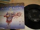 IRON MAIDEN can i play with madness UK EMI ORIG 45 1988(BLANK LABEL ) MINT