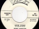 APT 25018   BOBBY HAMILTON  OH YEAH  /  HOW COME