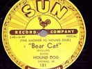 SUN 181-78 rpm Rufus Thomas Bear Cat/ Walkin' In The Rain 1953 VG++