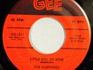 HEAR IT 50's Doo-Wop 45 rpm record The Cleftones 