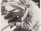 John Madin The Mikado Wurlitzer Organ Hand Signed WW2 Antique RPC Photo Postcard