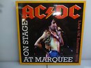 AC/DC-ON STAGE AT MARQUEE. LONDON, UK 1976-BLUE VINYL LP-NEW.SEALED.