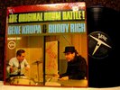 LP Jazz KRUPA / RICH Original Drum Battle 1960's Verve SIGNED BY BUDDY RICH