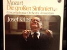 Make Offer  KRIPS: MOZART THE MATURE SYMPHONIES 21-36 38-41-  Ed.1 PHILIPS 8LP