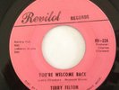 TERRY FELTON - YOU'RE WELCOME BACK - I DONT WANT TO HAVE TO WAIT - LISTEN