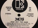 MC5 - Kick Out the Jams 1969 LP RARE WHITE LABEL PROMO censored GATEFOLD