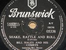 BILL HALEY   SHAKE RATTLE AND ROLL b/w ABC BOOGIE   78 RPM E EXCELLENT GRADE