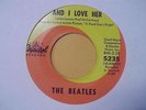 The Beatles - And I Love Her / If I Fell - Capitol Swirl 5235- 45 RPM