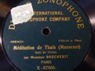 BOUCHERIT / MASSENET - MOZART / ZONOPHONE