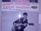 johnny hallyday1er vogue rare7750 t'aimer follement superbe+languette (lire)