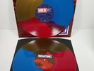Meantime Redux Deluxe 2x TRICOLOR Vinyl LPs Rare@75 Magnetic Eye Rock Helmet