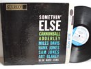 RARE JAZZ LP - CANNONBALL ADDERLEY - SOMETHIN' ELSE Blue Note DG RVG STEREO 47 W