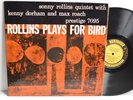 RARE JAZZ LP - SONNY ROLLINS QUINTET Prestige 7095 446 W. 50th Deep Groove