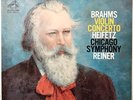 JASCHA HEIFETZ / Brahms Violin Concerto / RCA Living Stereo SD LSC-1903, 10S/9S