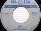 FOUR LABELS doowop 45 SUSIE / LOOKIN strong vg+ GRA LOW records e0900