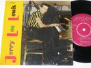 Mega rare Jerry Lee Lewis EP Great Balls of Fire Red London Sweden VG+/VG+