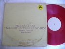 THE BEATLES- YELLOW MATTER CUSTARD RARE VINTAGE LIVE TMOQ LBL RED COLOR VINYL