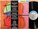 EVEREST BELOCK ED1 Hindemith Mozart FUCHS Violin Concertos GOOSSENS LPBR-6040