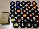 50s Record Case aus USA mit 29 US Singles - ideal für Juke Box
