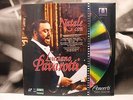 LUCIANO PAVAROTTI - CONCERTO DI NATALE - IN MONTREAL - LASER DISC NEW SEALED