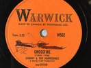 HEAR  Surf Rock Instro 78 JOHNNY & THE HURRICANES Crossfire/Lazy WARWICK