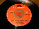 THE COASTERS - LOVE POTION NUMBER NINE - D.W.  / LISTEN -  MOD SOUL  POPCORN