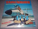 ADRIAN AND THE SUNSETS Breakthrough LP SURF 102 BLUE VINYL