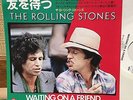 THE ROLLING STONES - WAITING ON A FRIEND / JAPAN WHITE LABEL PROMO PS 7