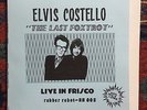 ELVIS COSTELLO The Last Foxtrot w/ Nick Lowe - Vinyl LP Live - Not TMOQ TAKRL