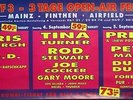 SWF 3 FESTIVAL - 1993 - Konzertplakat - Prince - Turner - Duran Duran - Moore