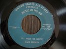 RARE ELVIS PRESLEY  U.S. AIR FORCE   its now or never  PROGRAM 125  RARE & GREAT