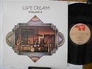CREAM  LIVE CREAM VOLUME II UK EDITION RSO SUPER 2394 155 LABEL LP C04