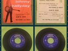 JOHNNY HALLYDAY Sam'di Soir / Retiens la nuit RARE Philips 372946 PF ITALY 7