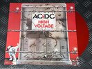 AC/DC 'High Voltage' LTD Edn Re-LP Red Color Vinyl Record Rare EX ACDC Bon Scott