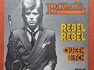 DAVID BOWIE-REBEL REBEL/QUEEN BITCH GERMANY 7'' PS 1974 UNIQUE COVER EX+/EX-