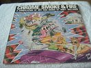 VARIOUS ARTISTS-Chrome,Smoke,and Fire-TWO LPs/HOTROD SONGS/NEAT PICTURE DISCS/NM