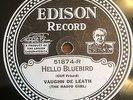 Edison Diamond Disc Record 51874 Vaughn De Leath