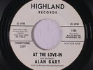 ALAN GARY: At The Love-in / Good Lovin' Woman 45 (dj) Rock & Pop