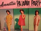ANNETTE PAJAMA PARTY FUNICELLO LAMOUR LP Record Music Vinyl Disney 1964