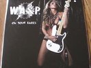 W.A.S.P. LP ON YOUR KNEES / WHITE VINYL LIMITED EDITION