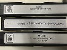 Muse Bliss Time Is Running Out Stockholm Synd VHS Australian Promo videos bundle