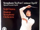 BEETHOVEN: Symphony 5, Ozawa BSO Telarc Digital Audiophile DG-10060 Import LP