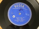 BILLY FURY - MARGO, DON'T GO - DECCA ONE SIDED DEMONSTRATION SAMPLE - EX