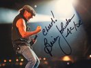 Brian Johnson AC/DC Signed 7x5 Photo - Rock or Bust, Back In Black, Music