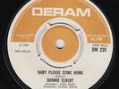 DONNIE ELBERT Baby Please Come Home *M-* UK 45 rocksteady skinhead reggae HEAR