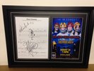 Red Hot Chili Peppers Hand Signed/Autographed Songsheet with a Photograph & COA