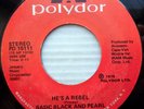 BASIC BLACK & PEARL northern soul disco 45 HE'S A REBEL Mint Minus F155
