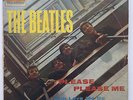 THE BEATLES PLEASE PLEASE ME MONO BLACK AND GOLD VINYL LP RECORD RARE