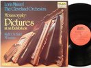 MAAZEL Moussorgsky Pictures At An Exhibition TELARC LP DG 10042 NM digital
